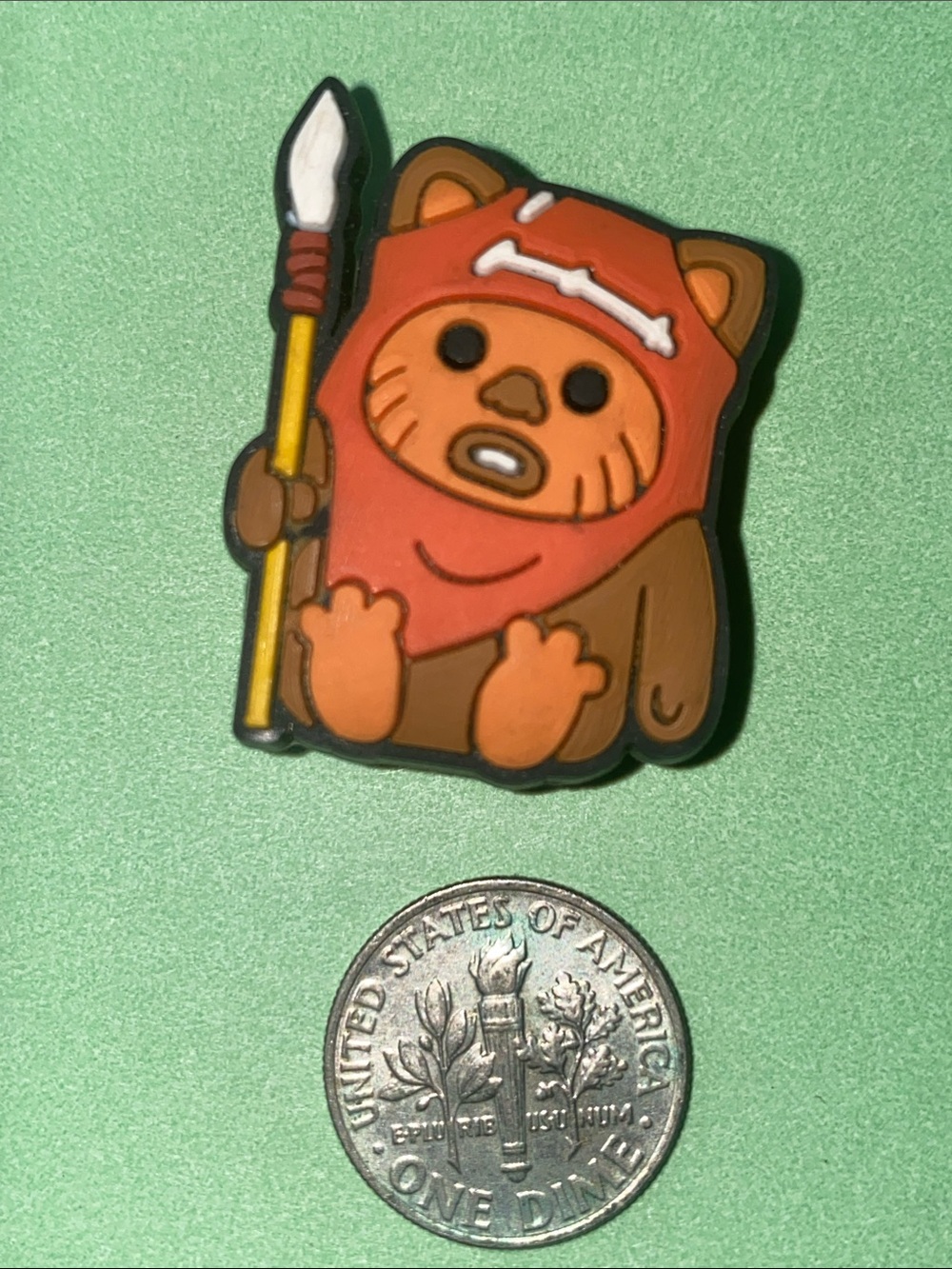 (10 for $15) Ewok Mandalorian Star Wars Crocs Shoe Charms